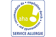 aha! empfohlen von Allergie Suisse